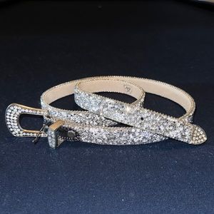 Ariat rhinestone belt XL leather